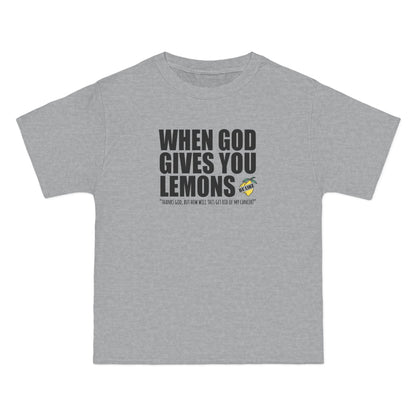 When God Gives You Lemons - Men's Heavyweight T-Shirt