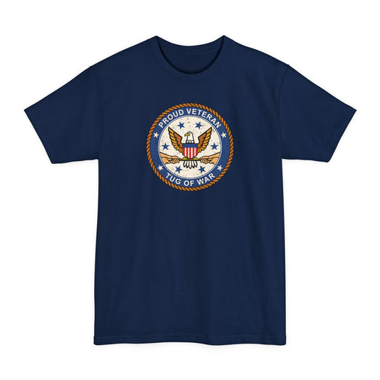 Proud Veteran (Tug Of War) - Men's Tall T-Shirt