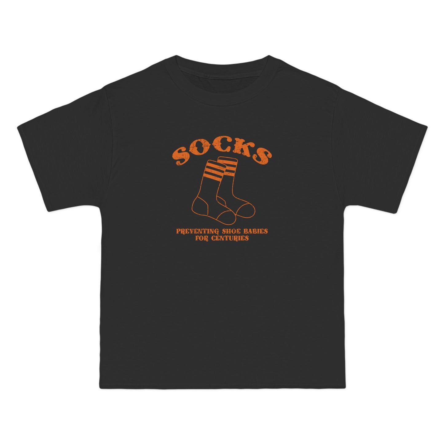 Socks - Preventing Shoe Babies For Centuries - Men's Heavyweight T-Shirt