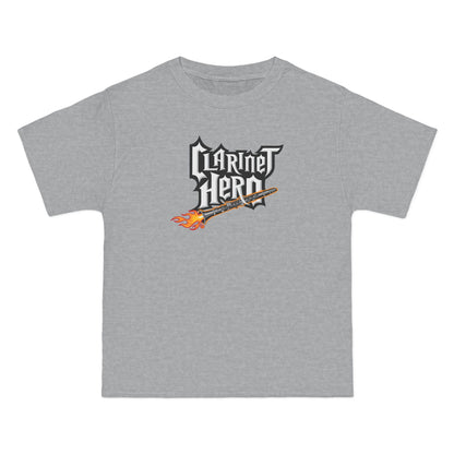 Clarinet Hero - Men's Heavyweight T-Shirt