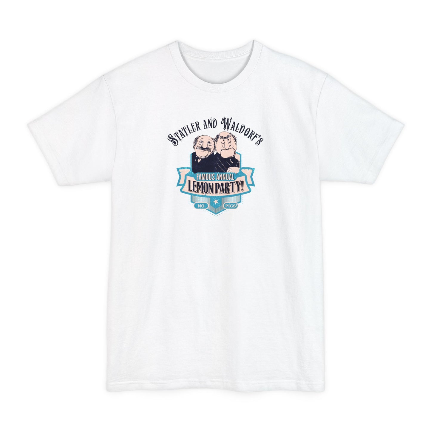 Statler And Waldorf's Famous Annual Lemon Party! (The Muppets) - Men's Tall T-Shirt