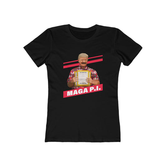 Maga P.I. (Donald Trump) - Women's T-Shirt