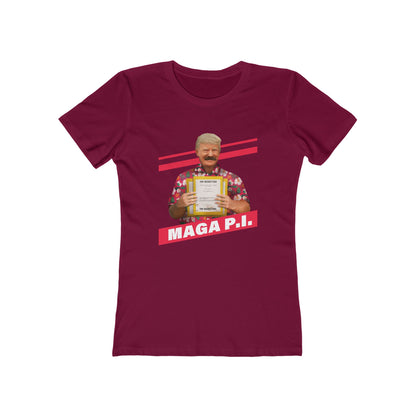 Maga P.I. (Donald Trump) - Women's T-Shirt