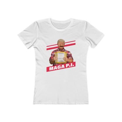 Maga P.I. (Donald Trump) - Women's T-Shirt