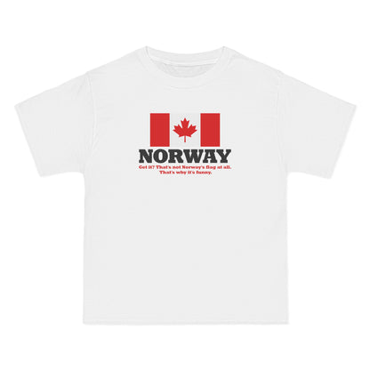 Norway - Get It? That's Not Norway's Flag At All. - Men's Heavyweight T-Shirt