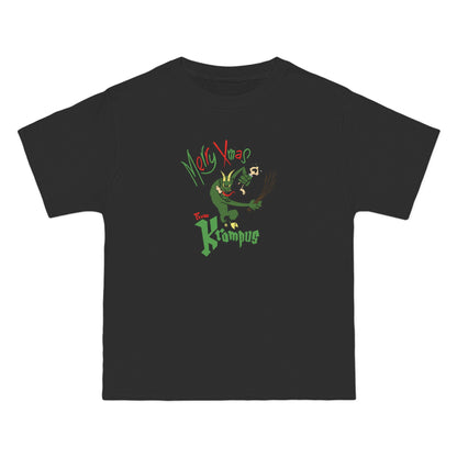 Merry Xmas From Krampus - Men's Heavyweight T-Shirt
