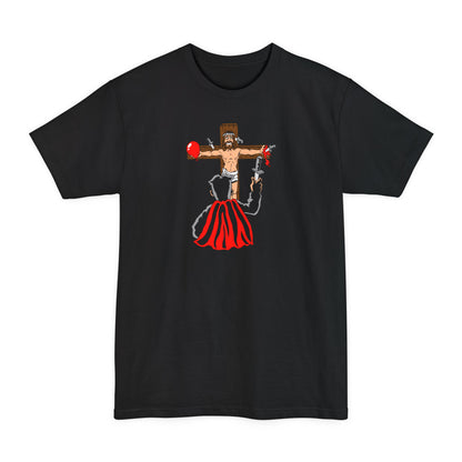 Jesus/Magician/Knives - Men's Tall T-Shirt