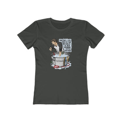 Sometimes I Lose Track Of Time And Realize I've Been Drowning Puppies For Hours - Women's T-Shirt