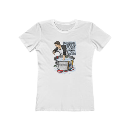Sometimes I Lose Track Of Time And Realize I've Been Drowning Puppies For Hours - Women's T-Shirt