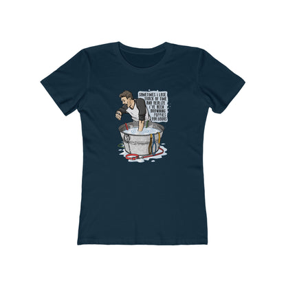 Sometimes I Lose Track Of Time And Realize I've Been Drowning Puppies For Hours - Women's T-Shirt