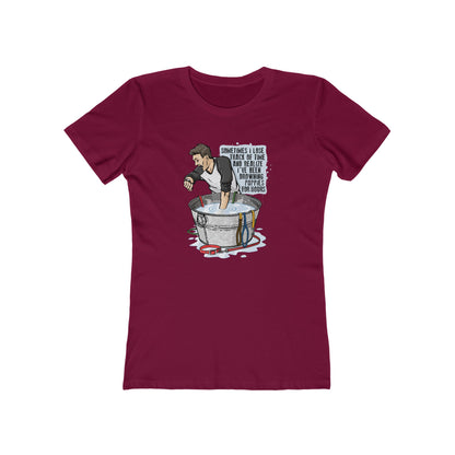 Sometimes I Lose Track Of Time And Realize I've Been Drowning Puppies For Hours - Women's T-Shirt