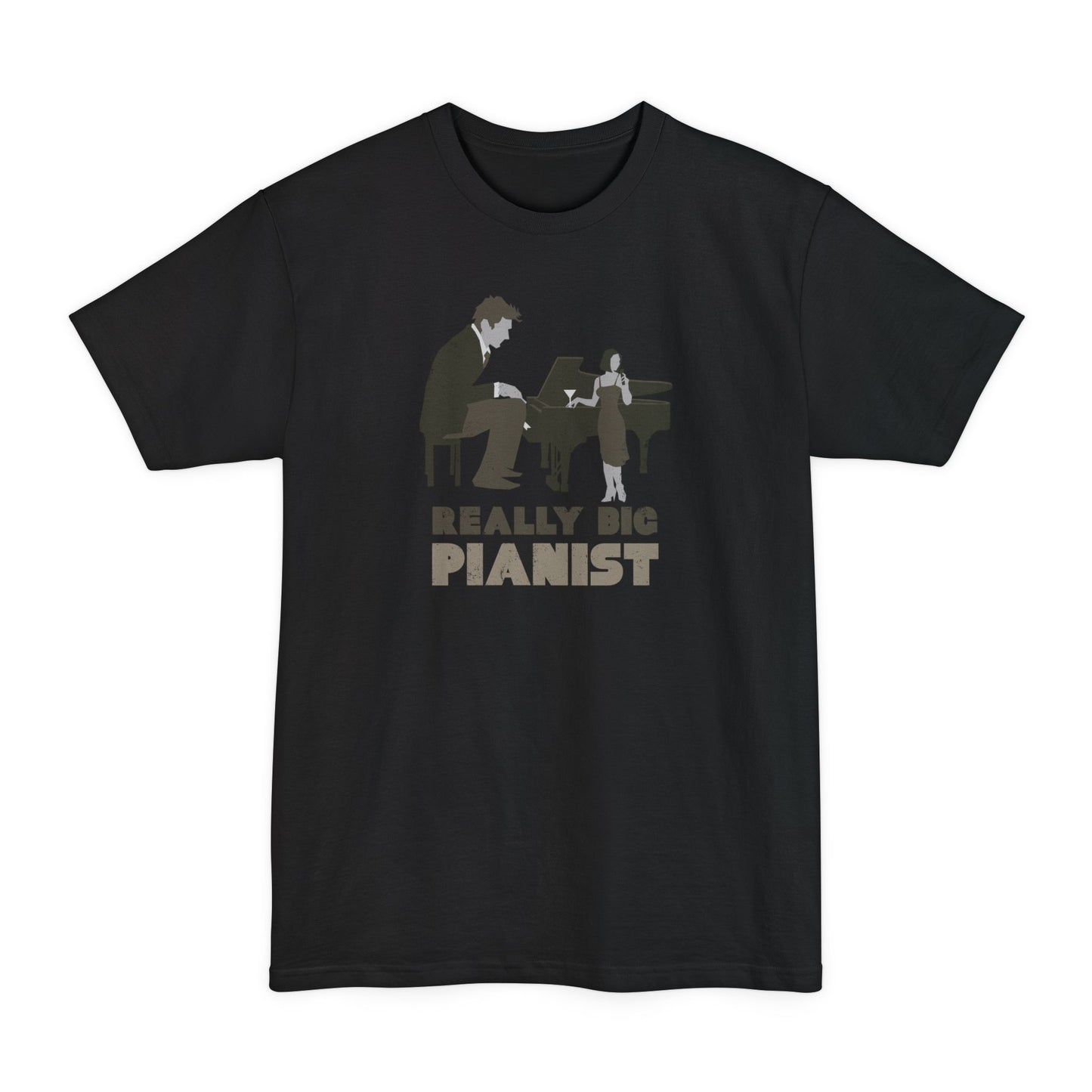 Really Big Pianist - Men's Tall T-Shirt