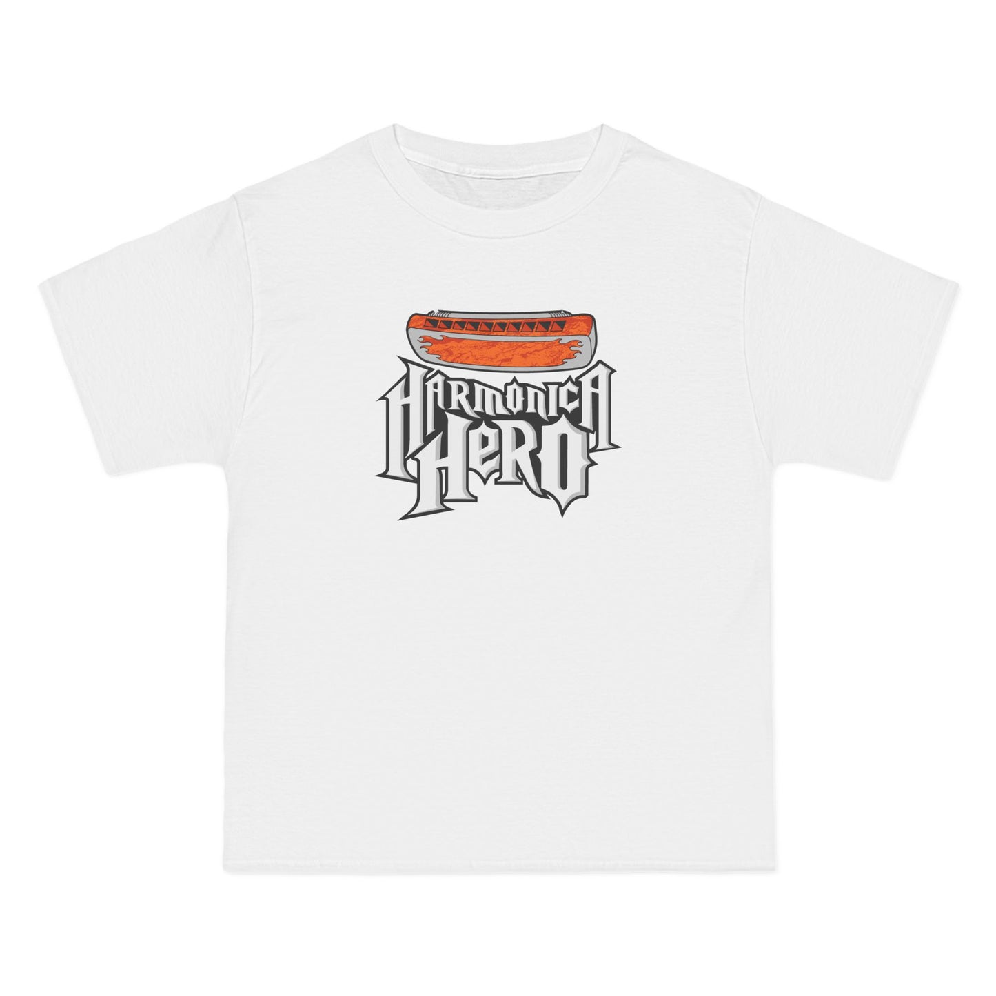 Harmonica Hero - Men's Heavyweight T-Shirt