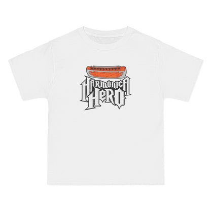 Harmonica Hero - Men's Heavyweight T-Shirt