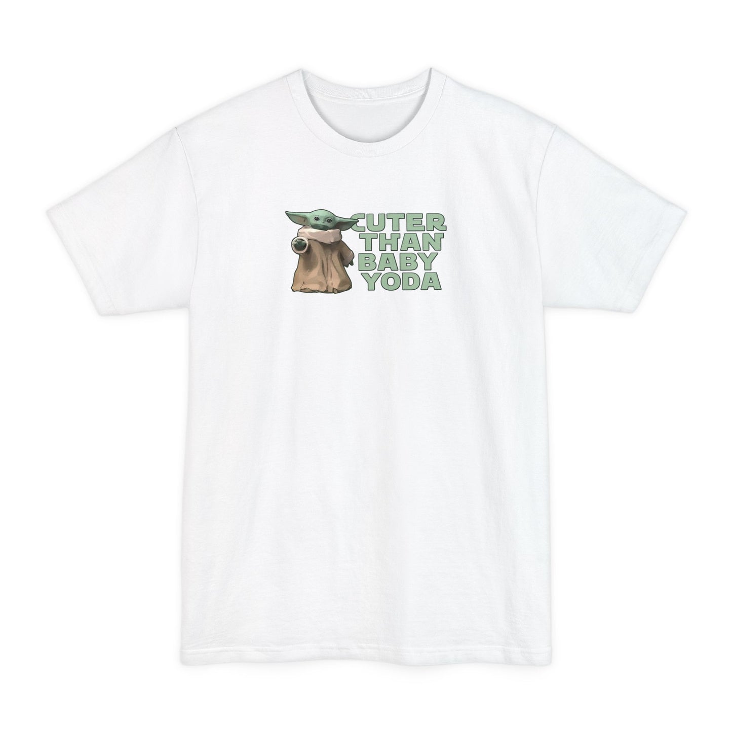 Cuter Than Baby Yoda - Men's Tall T-Shirt