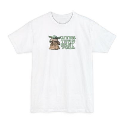 Cuter Than Baby Yoda - Men's Tall T-Shirt
