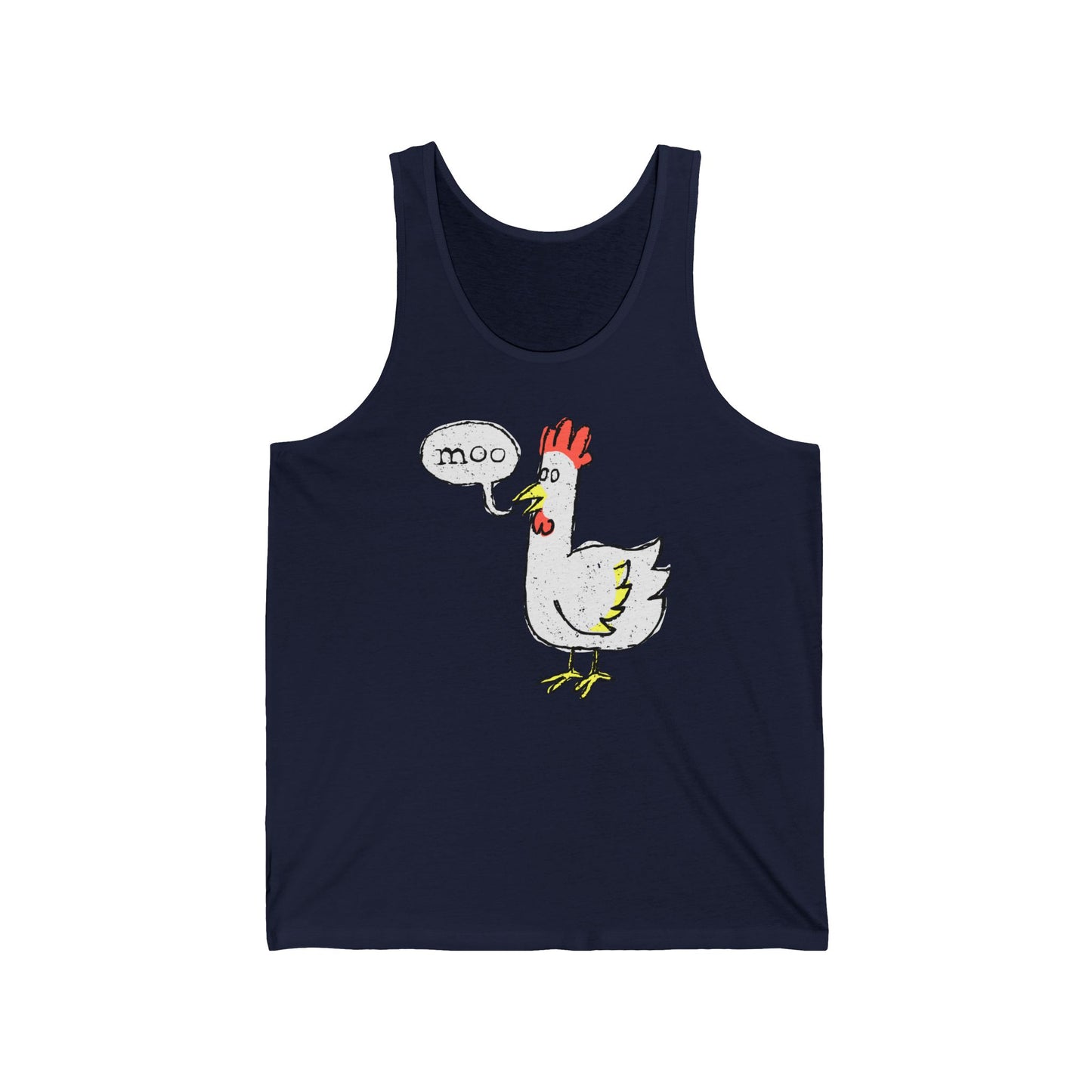 Moo (Chicken) - Unisex Tank