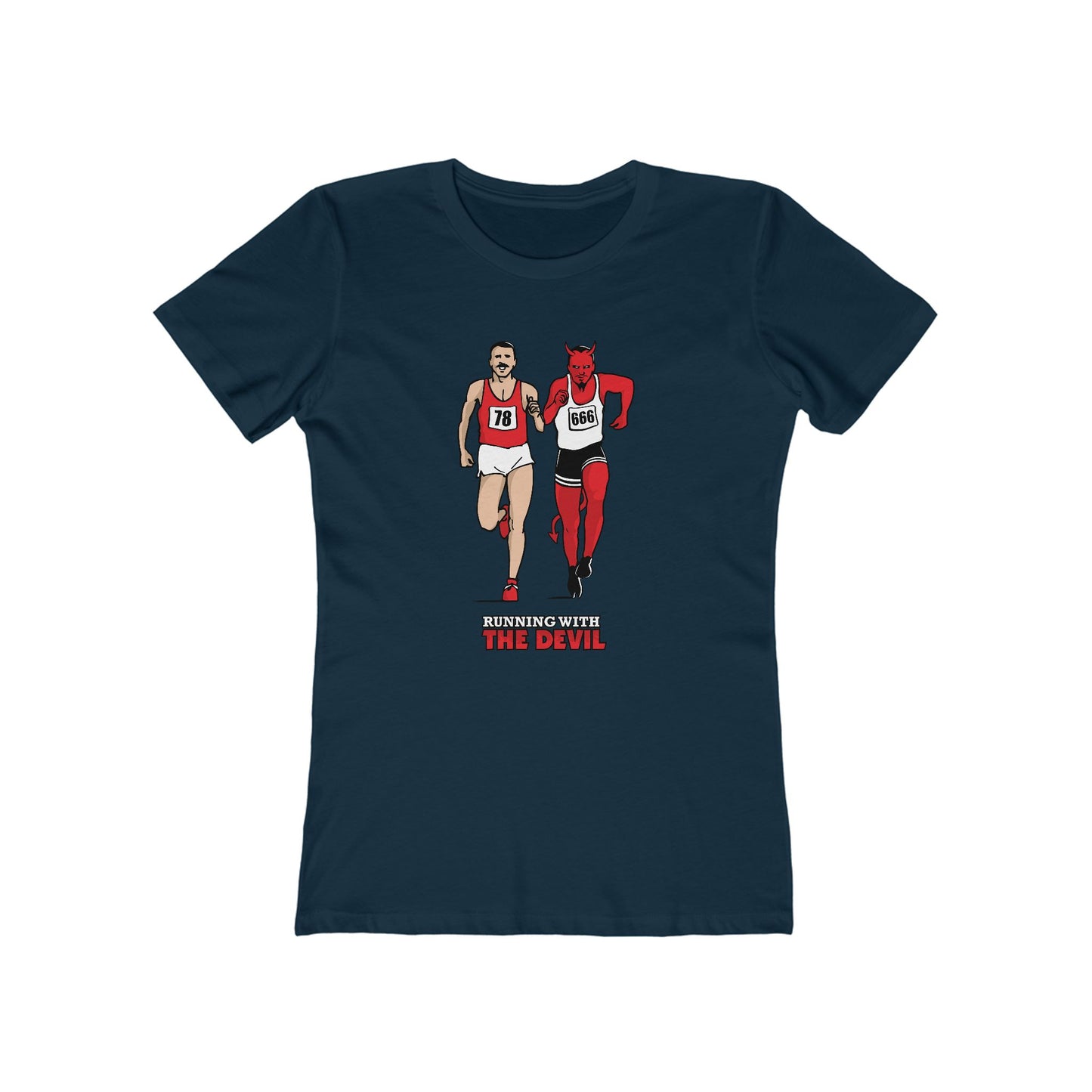 Running With The Devil - Women's T-Shirt