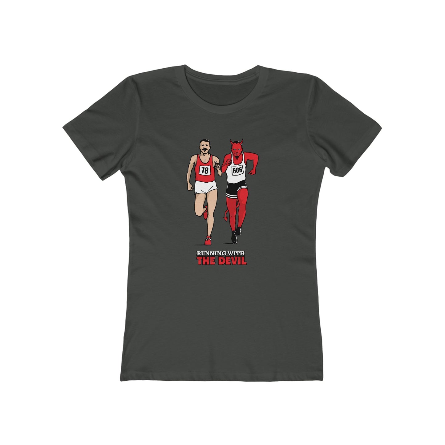 Running With The Devil - Women's T-Shirt