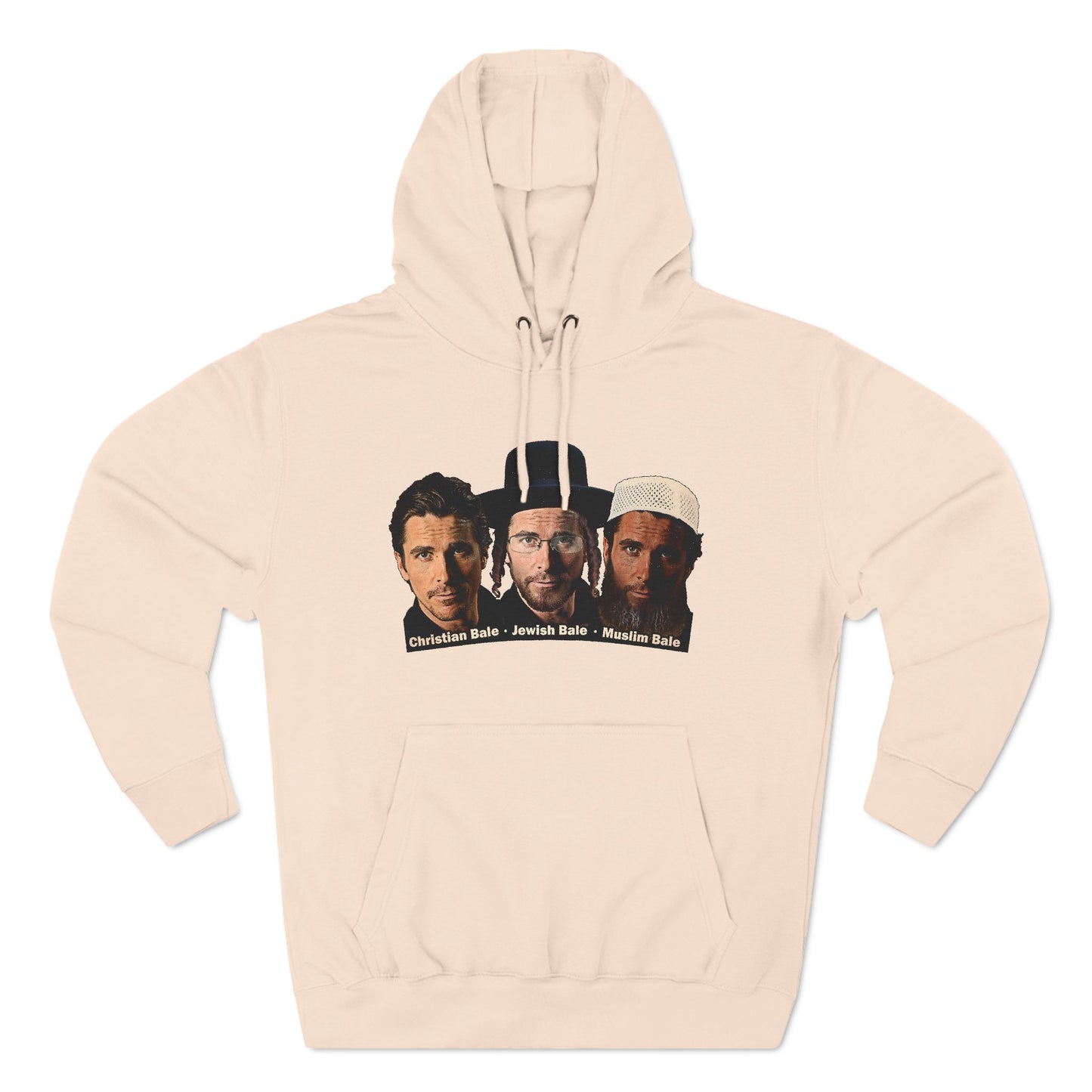 Christian Bale - Jewish Bale - Muslim Bale - Hoodie