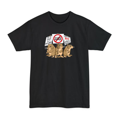 Gerbil Protest (Richard Gere) - Men's Tall T-Shirt