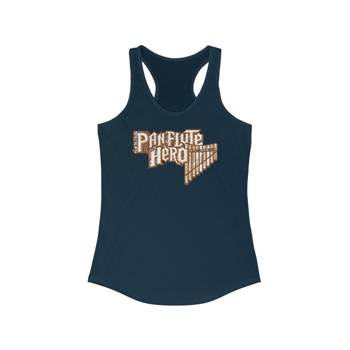 Panflute Hero - Women's Racerback Tank
