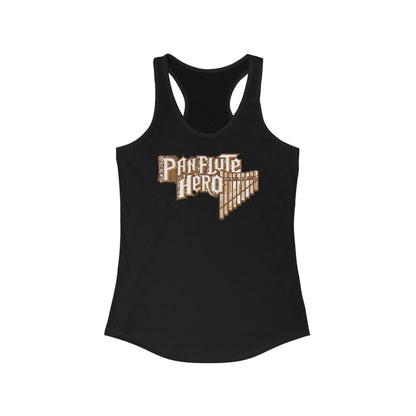 Panflute Hero - Women's Racerback Tank