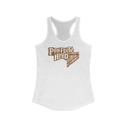 Panflute Hero - Women's Racerback Tank
