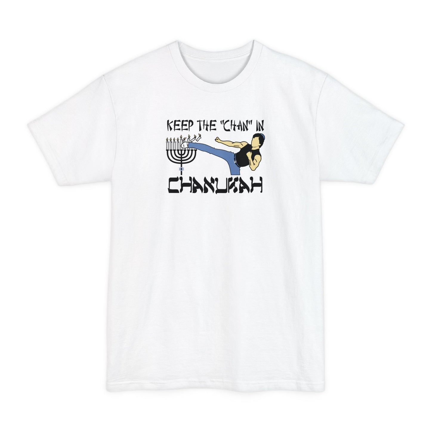 Keep The Chan In Chanukah - Men's Tall T-Shirt