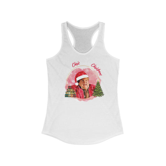 Put The Chris Back In Christmas - Women's Racerback Tank