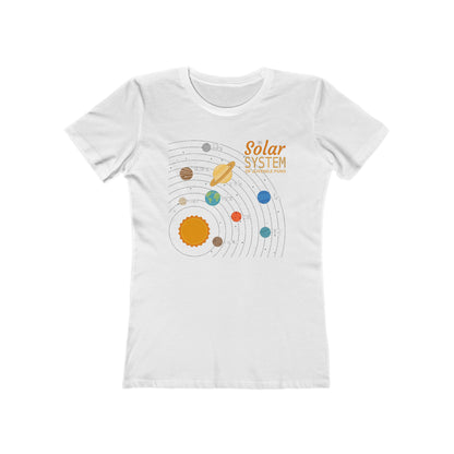 The Solar System Of Juvenile Puns - Women’s T-Shirt