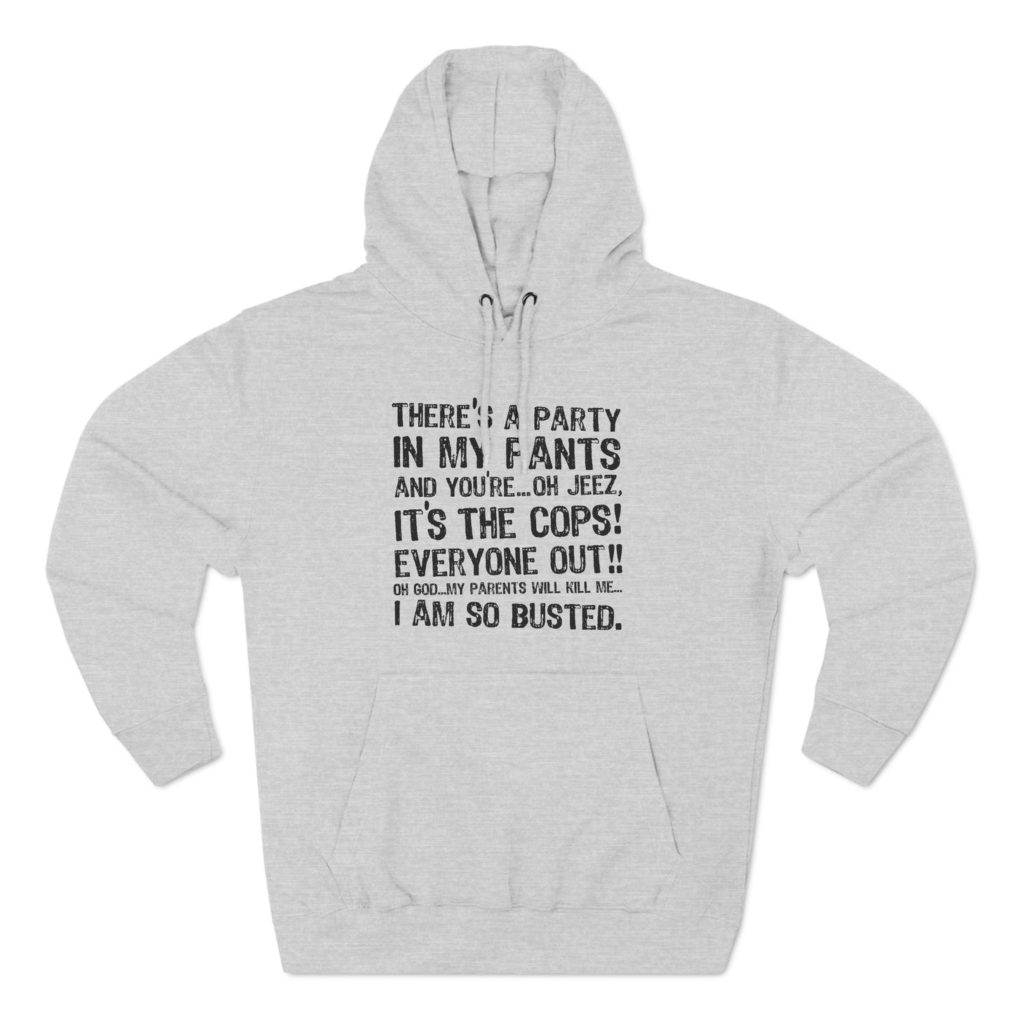 There's A Party In My Pants And You're... Oh Jeez It's The Cops! - Hoodie