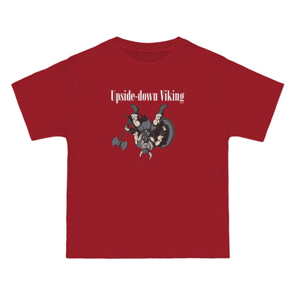 Upside-Down Viking - Men's Heavyweight T-Shirt