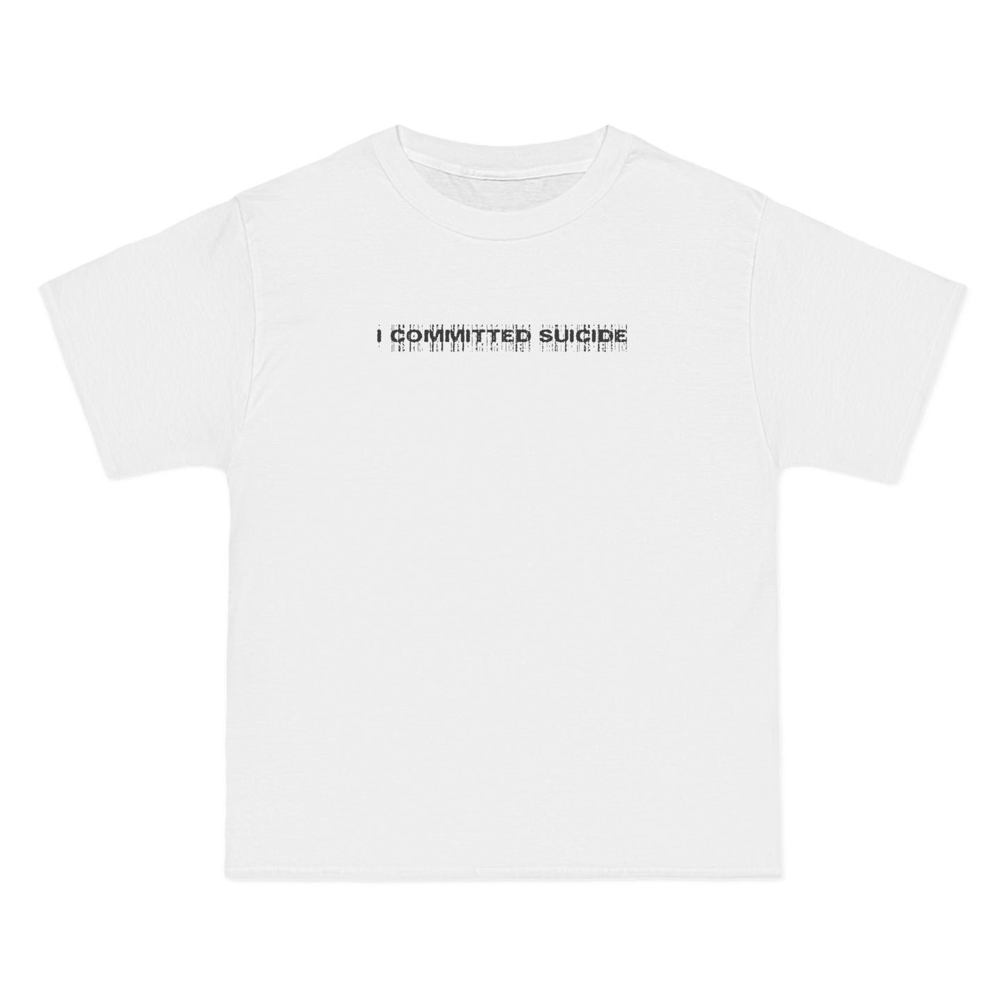 I Committed Suicide - Men's Heavyweight T-Shirt