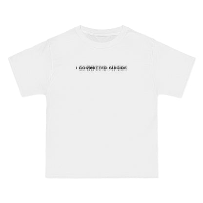 I Committed Suicide - Men's Heavyweight T-Shirt