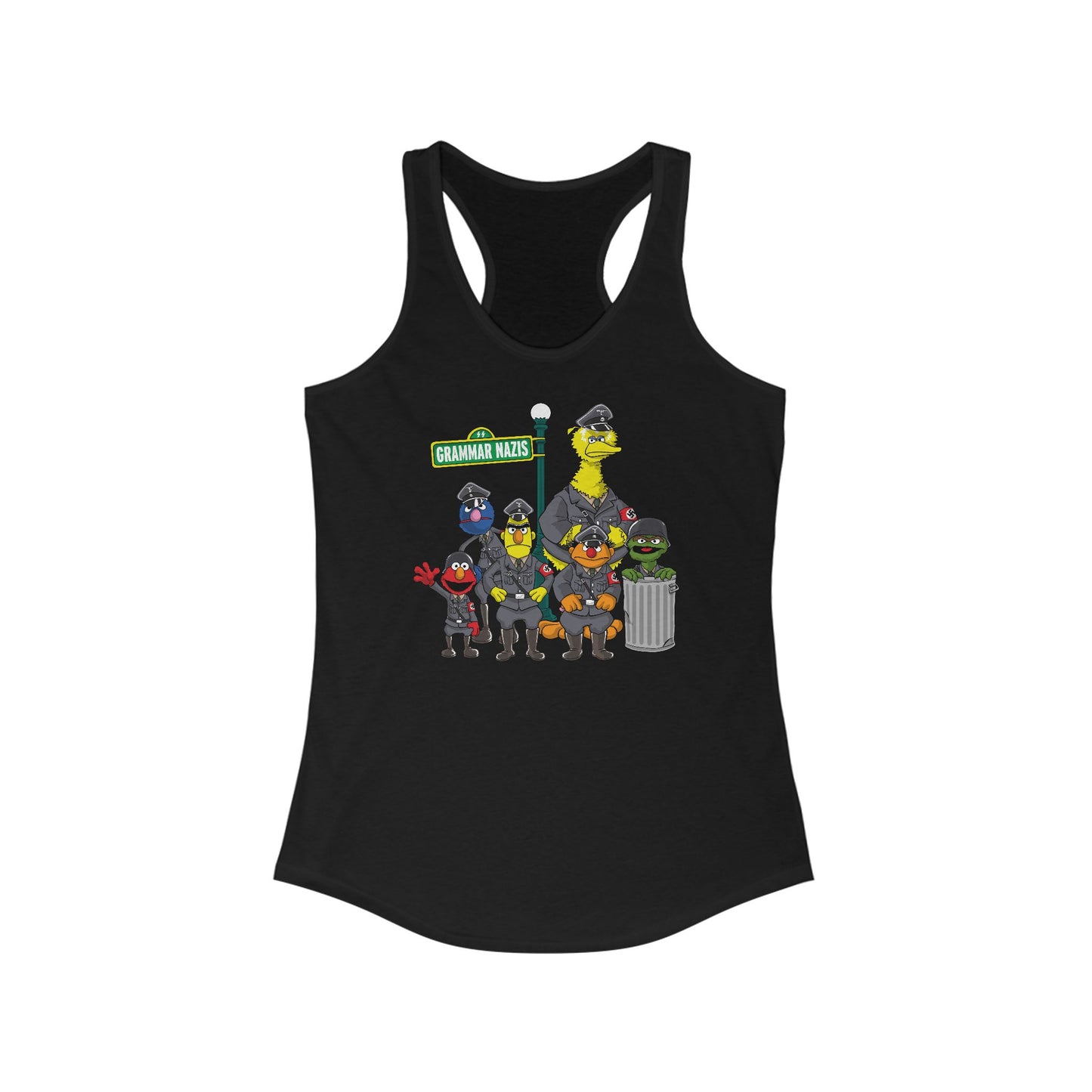 Grammar Nazis (Sesame Street) - Women’s Racerback Tank