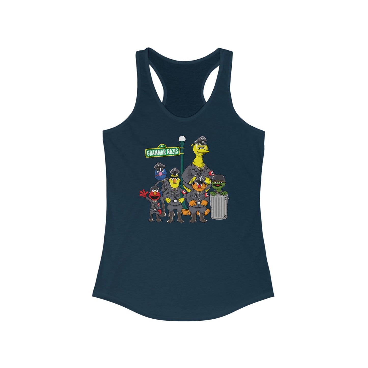 Grammar Nazis (Sesame Street) - Women’s Racerback Tank
