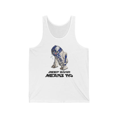 Beep Boop Means No - Unisex Tank