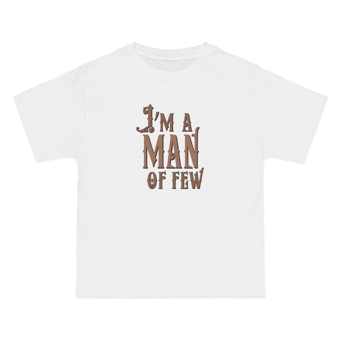 I'm A Man Of Few - Men's Heavyweight T-Shirt