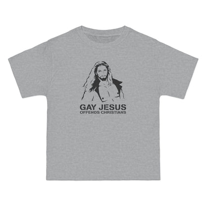 Gay Jesus Offends Christians - Men's Heavyweight T-Shirt