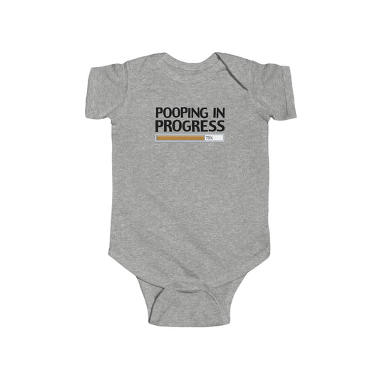 Pooping In Progress - Baby Onesie