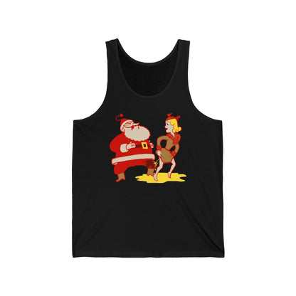 I Saw Mommy Pissing On Santa Claus - Unisex Tank