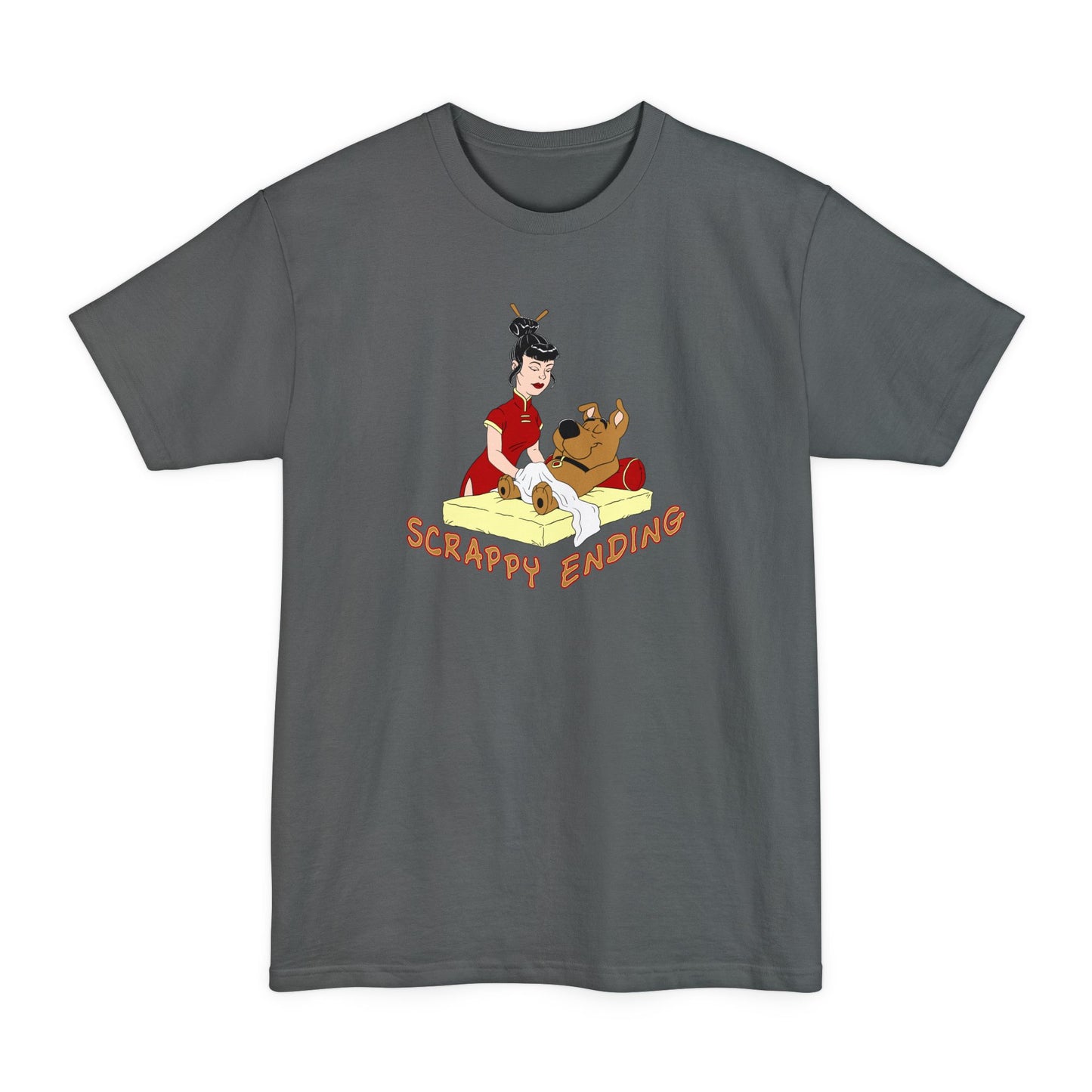 Scrappy Ending - Men's Tall T-Shirt