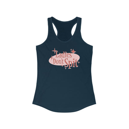 Ladies Don't Spit - Women's Racerback Tank