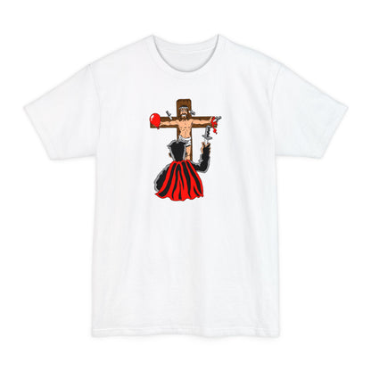 Jesus/Magician/Knives - Men's Tall T-Shirt