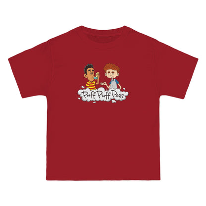 Puff Puff Pass (Inhaler) - Men's Heavyweight T-Shirt