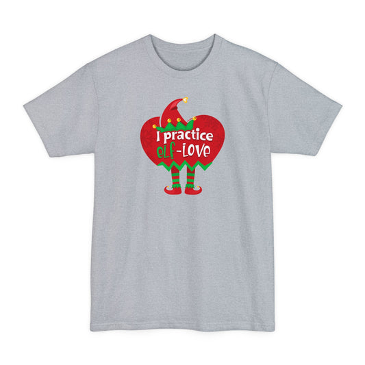 I Practice Elf-Love - Men's Tall T-Shirt