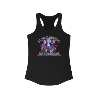 Stop Clubbing Baby Seals - Women's Racerback Tank
