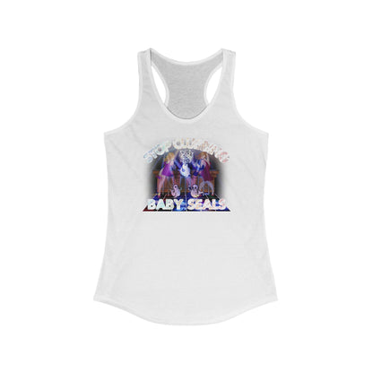 Stop Clubbing Baby Seals - Women's Racerback Tank