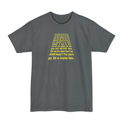 Star Wars Spoiler Shirt - Men's Tall T-Shirt